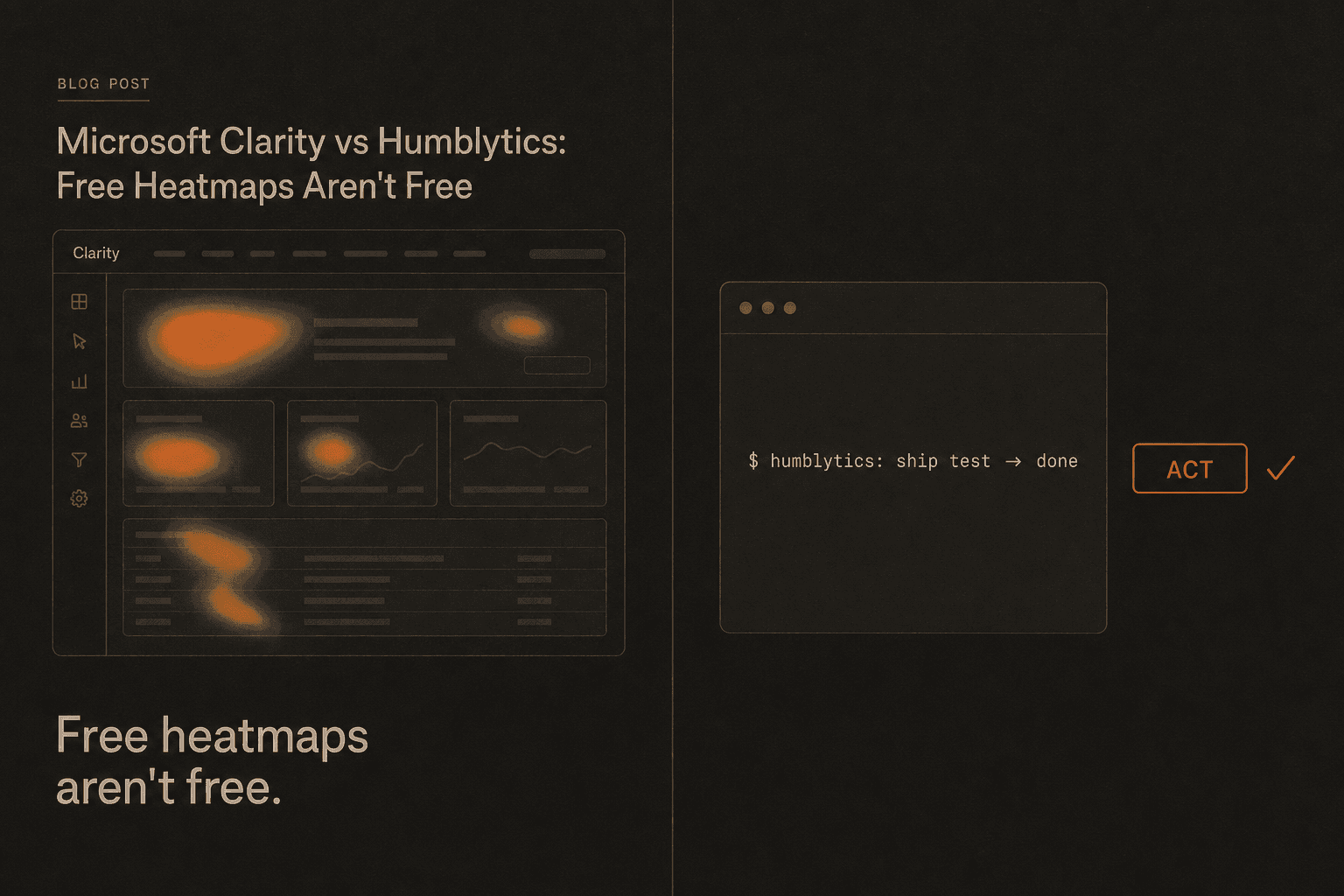 Microsoft Clarity vs Humblytics: Free Heatmaps Aren't Free